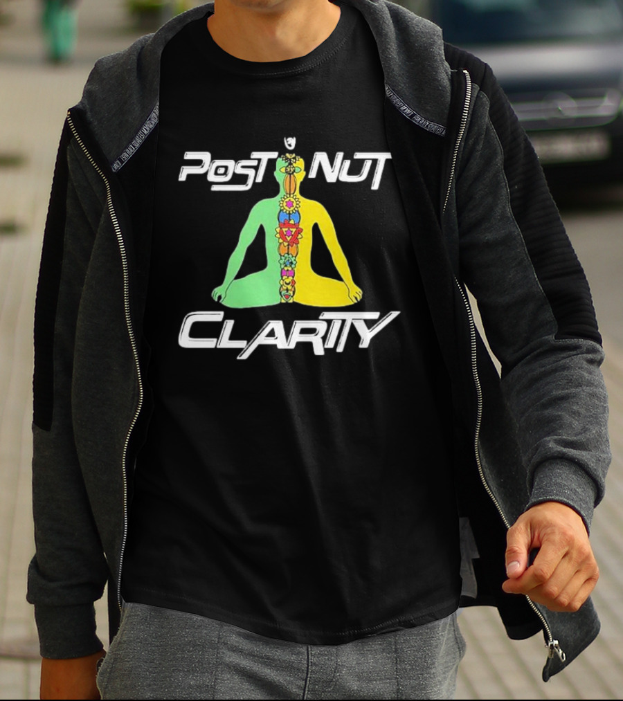 Post Nut Clarity Chakra Meditation T-Shirt