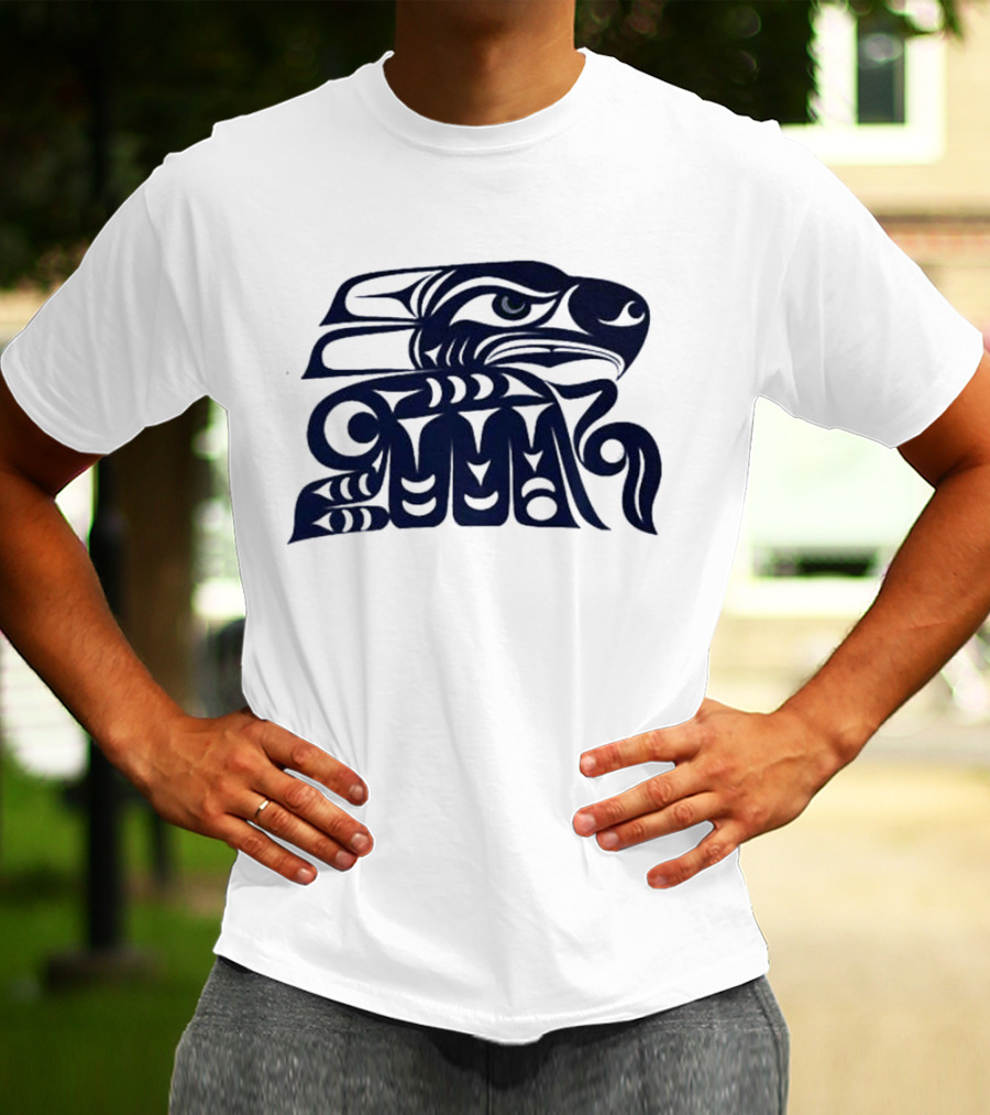Muckleshoot Indian Tribe Seahawks Tribal T-Shirt