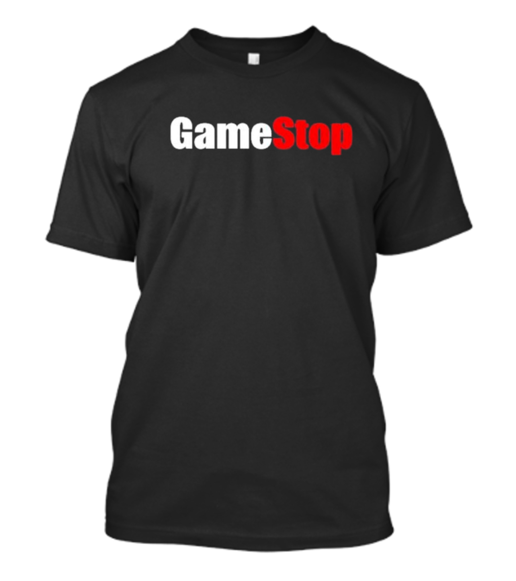 GameStop Classic Logo Black And Red Gaming T-Shirt
