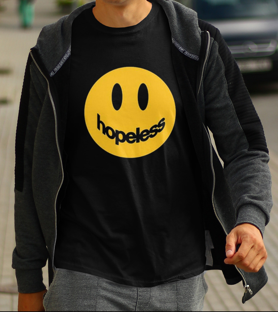 Hopeless Yellow Smiley Face T-Shirt
