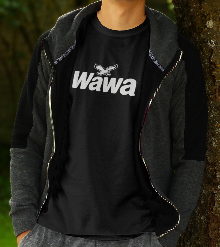 Wawa Eagle Logo Rob McElhenney Philadelphia Eagles T-Shirt