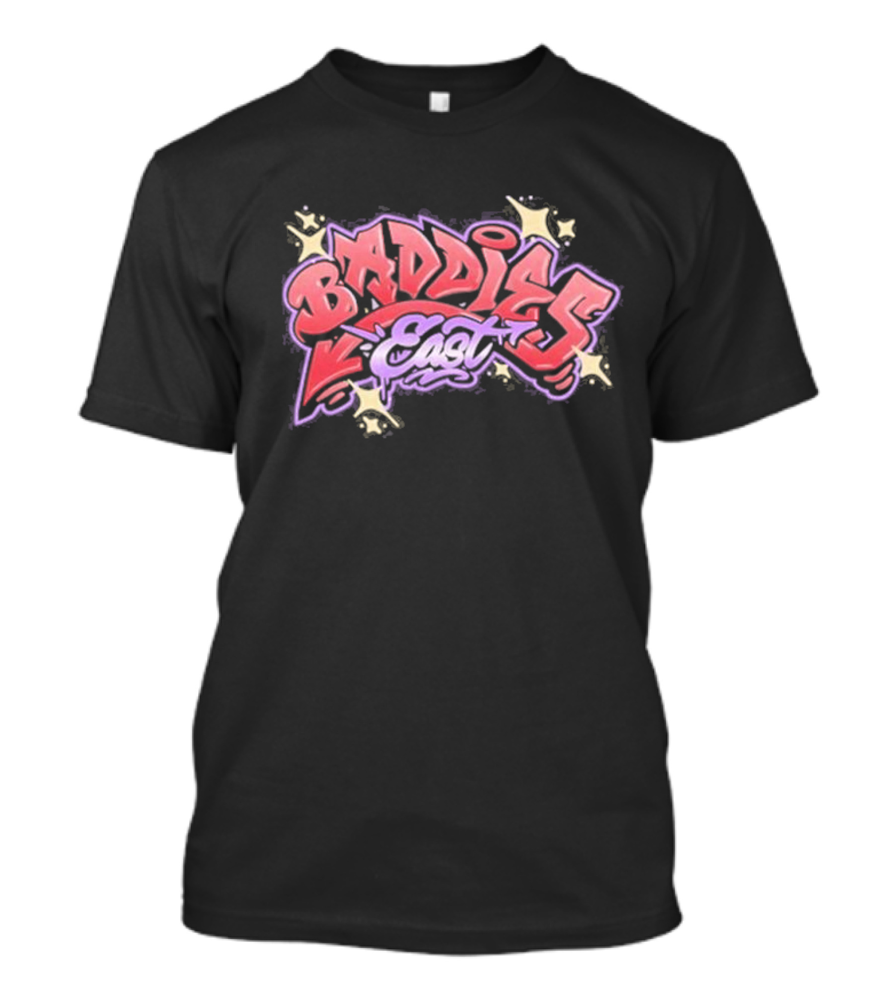 Baddies East Graffiti Stars T-Shirt