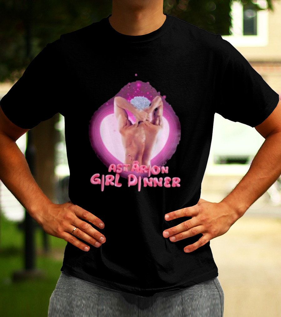 Astarion Girl Dinner Baldur’s Gate Game Character Back Pose T-Shirt