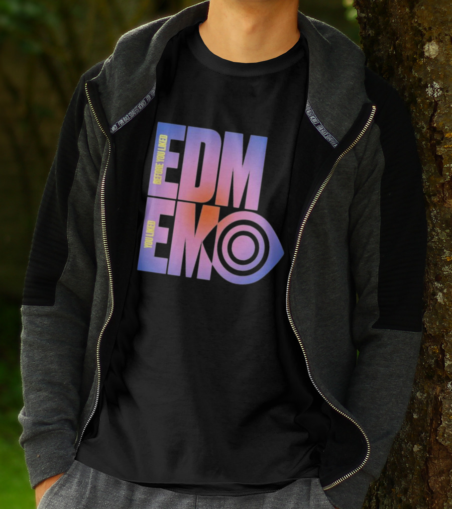 Before You Liked Edm Emo Nite X Insomniac Collaboration Pastel Gradient T-Shirt