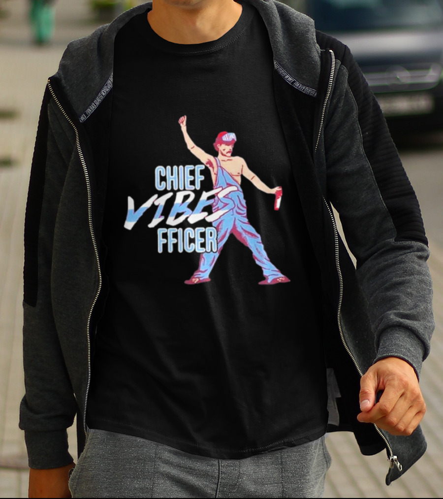 Chief Vibes Officer Fun Party Dance Pose T-Shirt