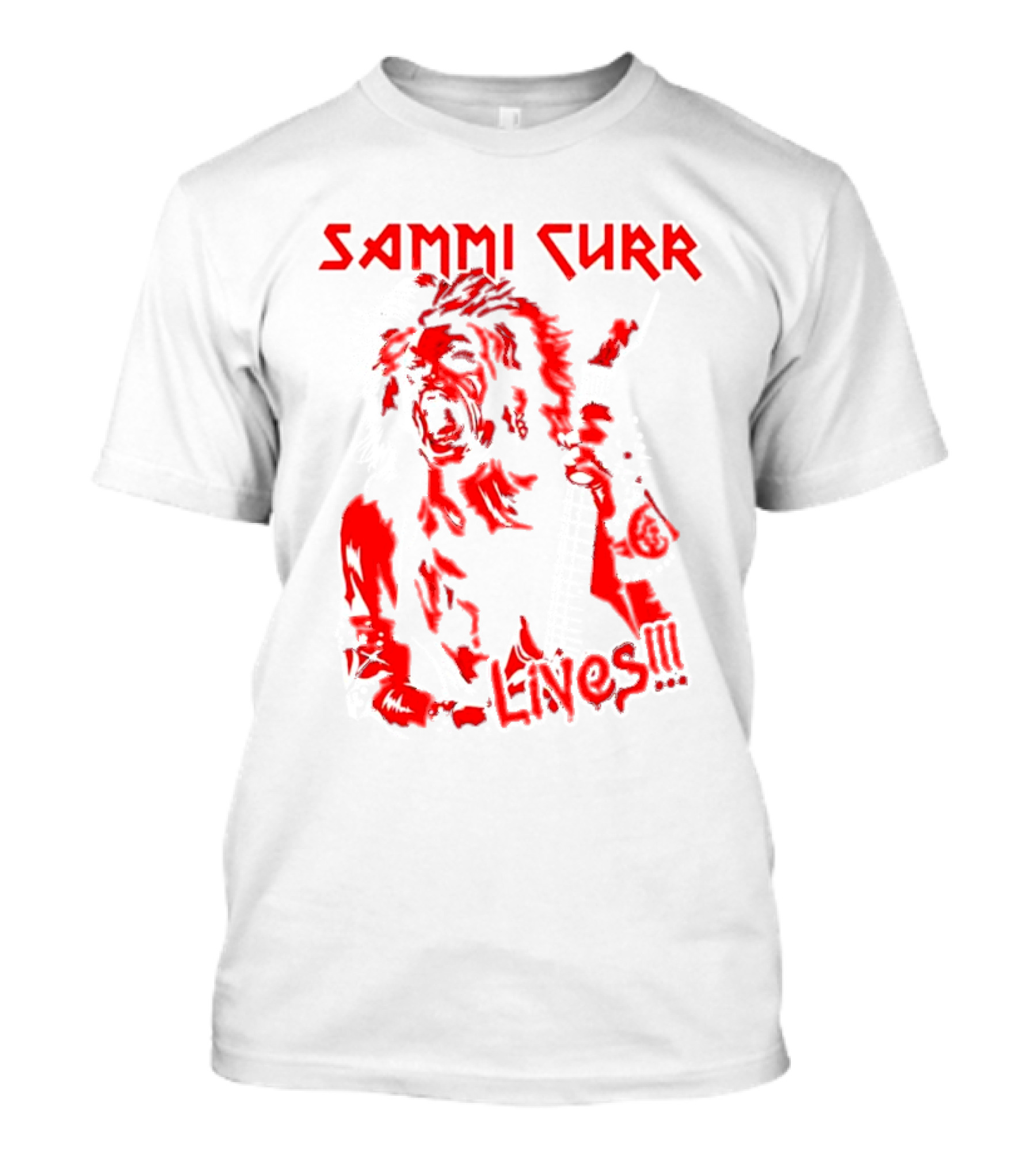 Sammi Curr Lives Heavy Metal Horror T-Shirt