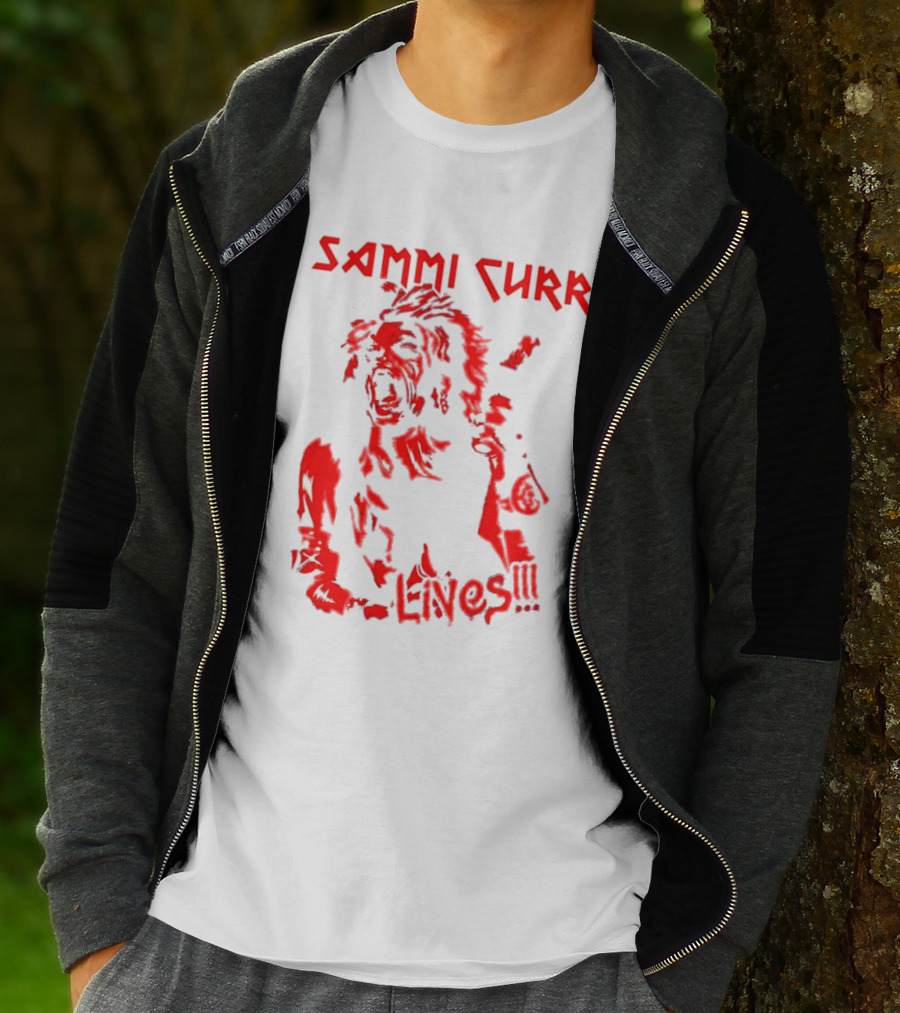 Sammi Curr Lives Heavy Metal Horror T-Shirt