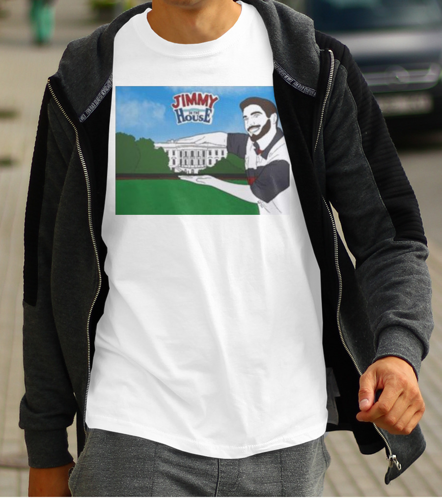 Jimmy In The House White House T-Shirt