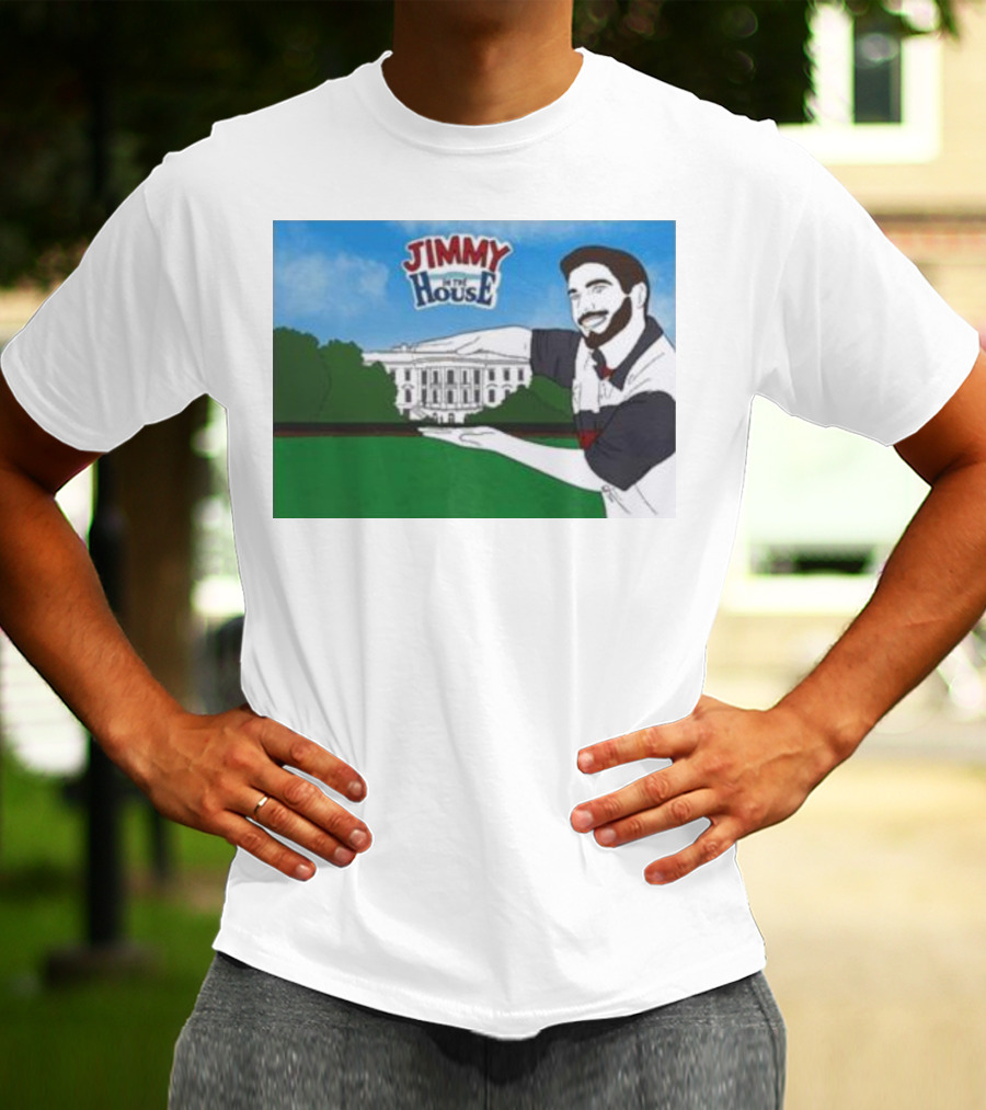 Jimmy In The House White House T-Shirt