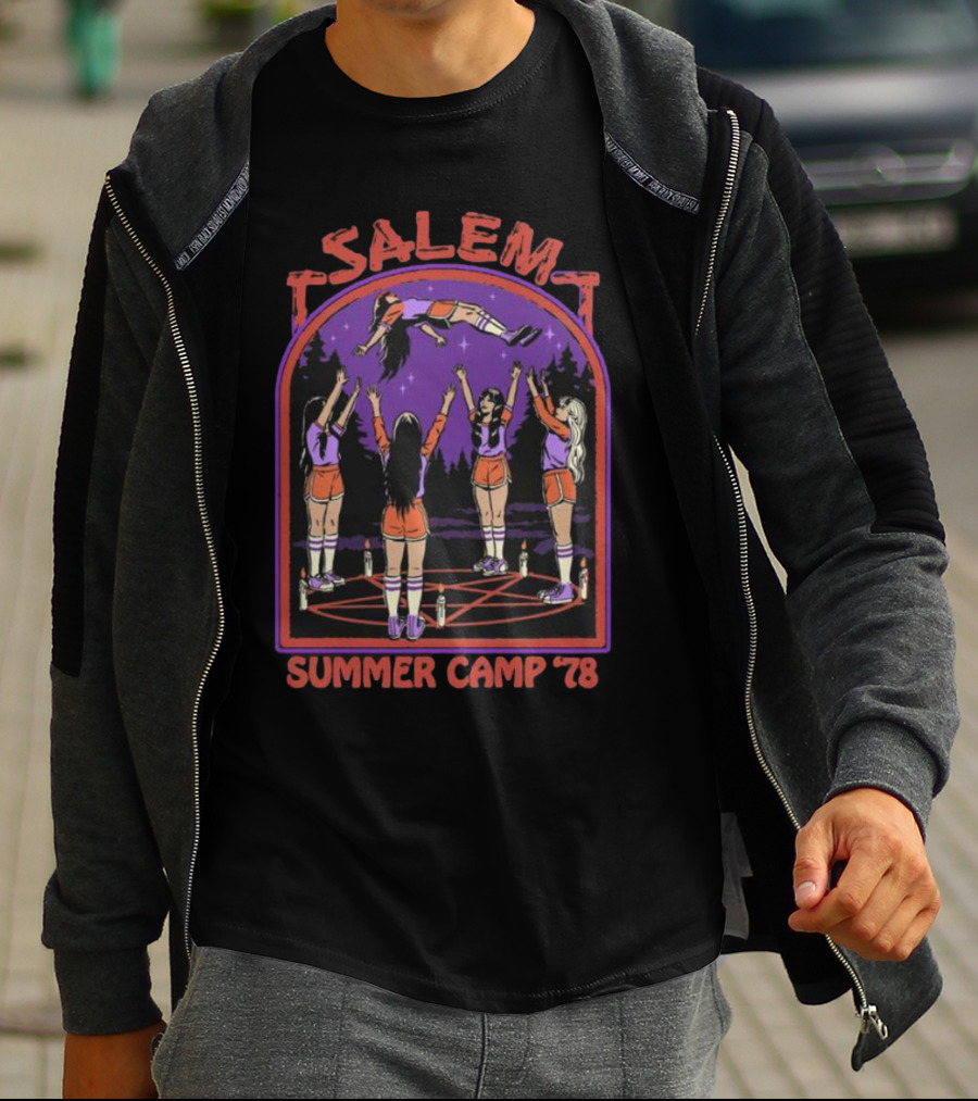 Salem Summer Camp '78 Halloween Cheerleaders Ritual T-Shirt
