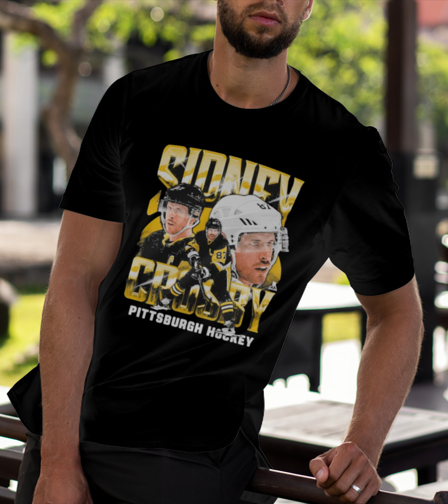 Sidney Crosby Pittsburgh Hockey Vintage 87 T-Shirt