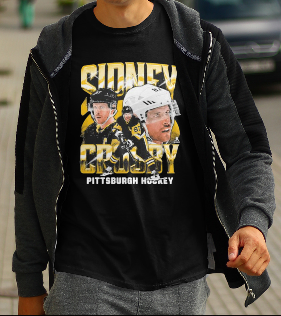 Sidney Crosby Pittsburgh Hockey Vintage 87 T-Shirt