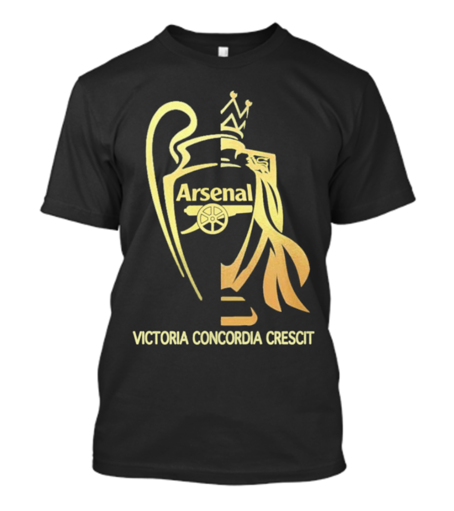 Arsenal Victoria Concordia Crescit Trophy T-Shirt