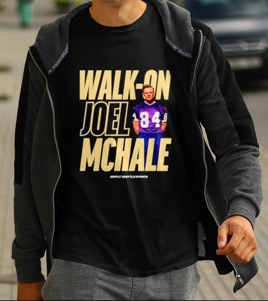 Simply Seattle Sports Joel McHale Walk-On 84 Jersey T-Shirt