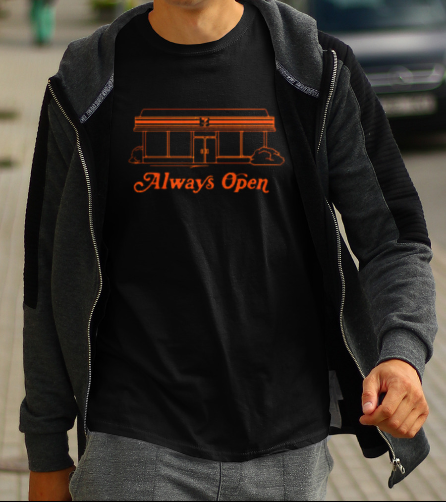 Seven Eleven Always Open Storefront T-Shirt