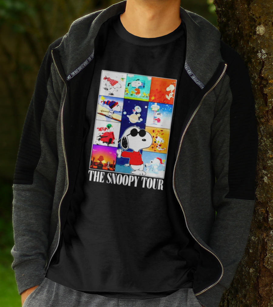 Peanuts Snoopy Autumn Seasons Tour T-Shirt