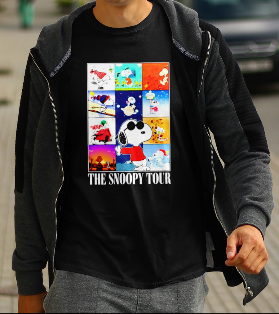 Peanuts Snoopy Autumn Seasons Tour T-Shirt