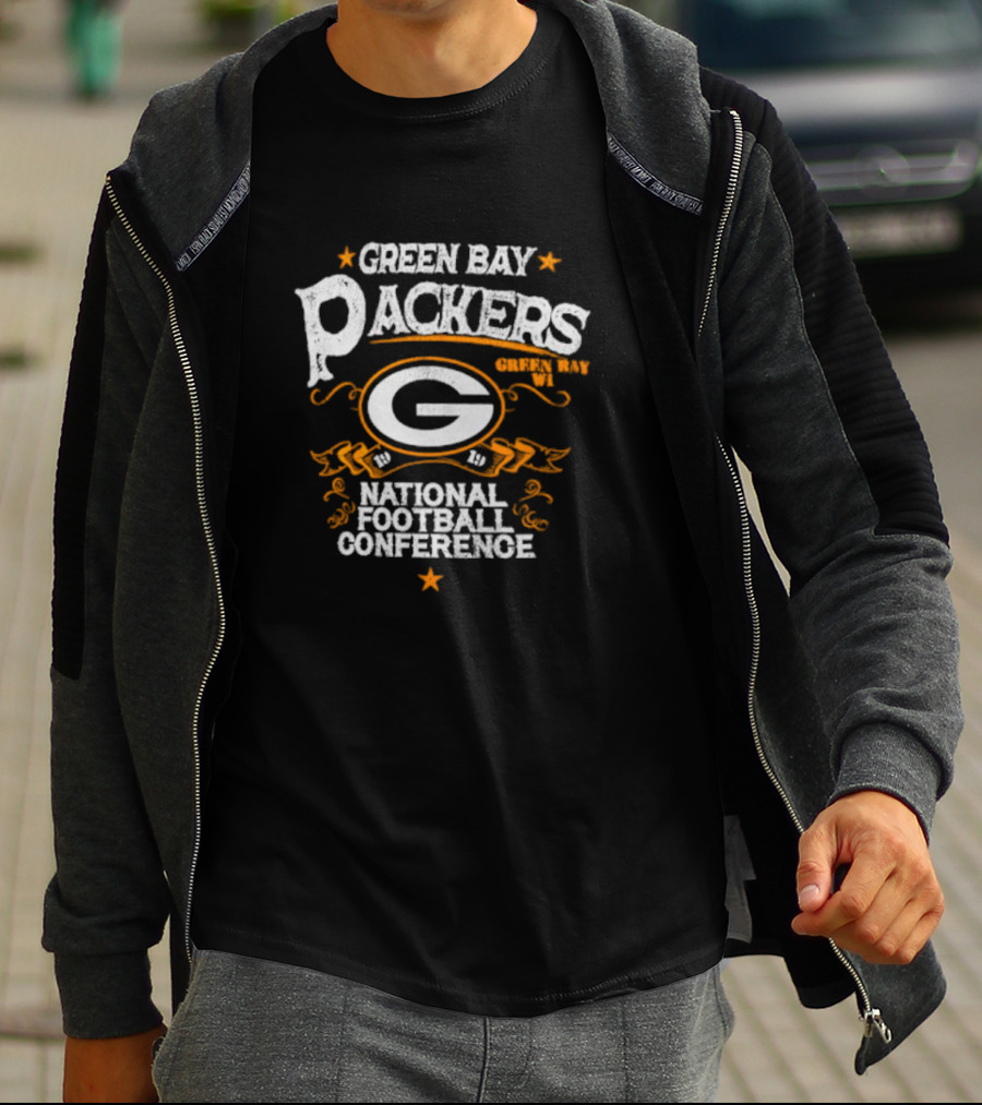 Green Bay Packers National Football Conference 1919 Green Bay WI T-Shirt