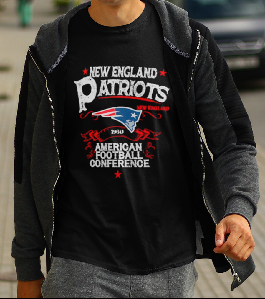New England Patriots 1960 American Football Conference T-Shirt