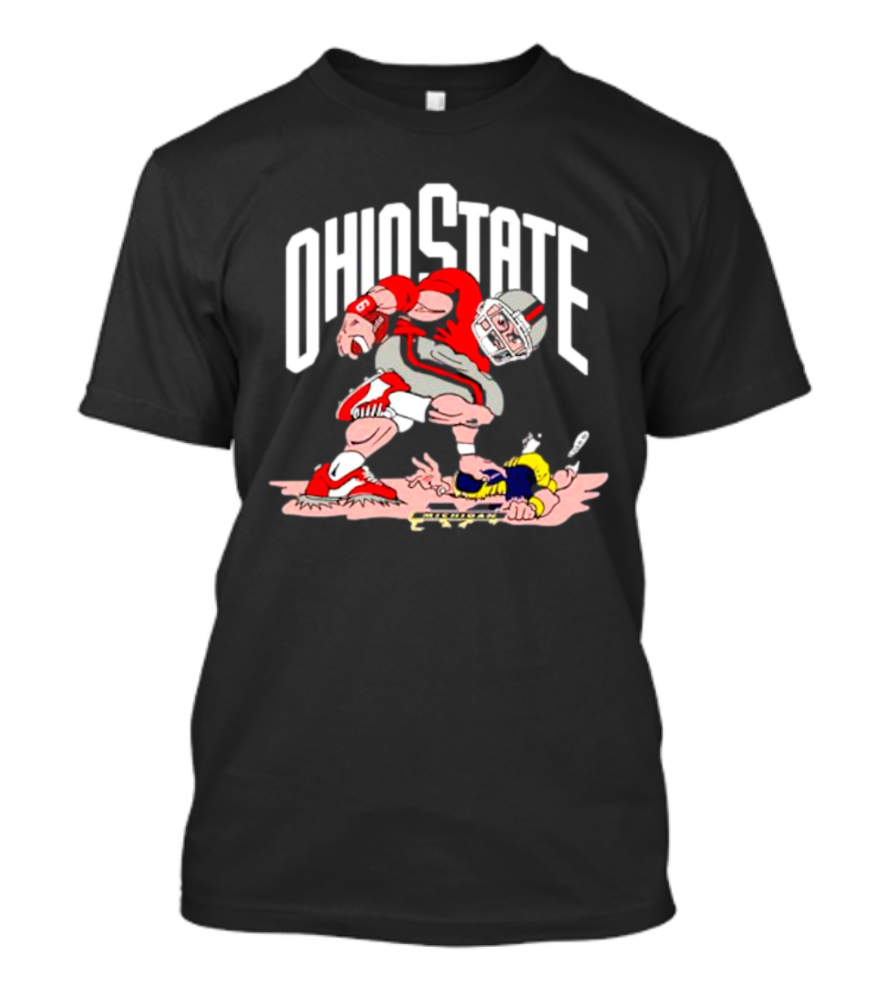 Ohio State Buckeyes Dominating Michigan Football Rivalry T-Shirt