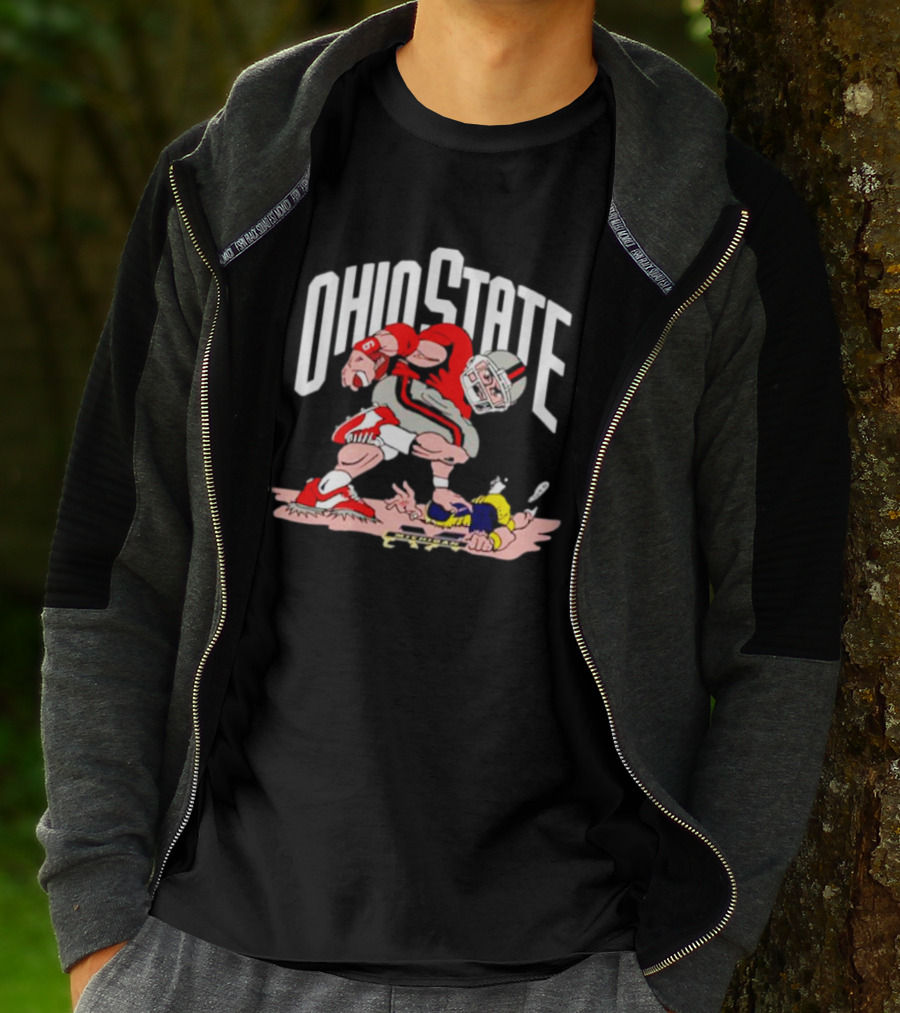 Ohio State Buckeyes Dominating Michigan Football Rivalry T-Shirt
