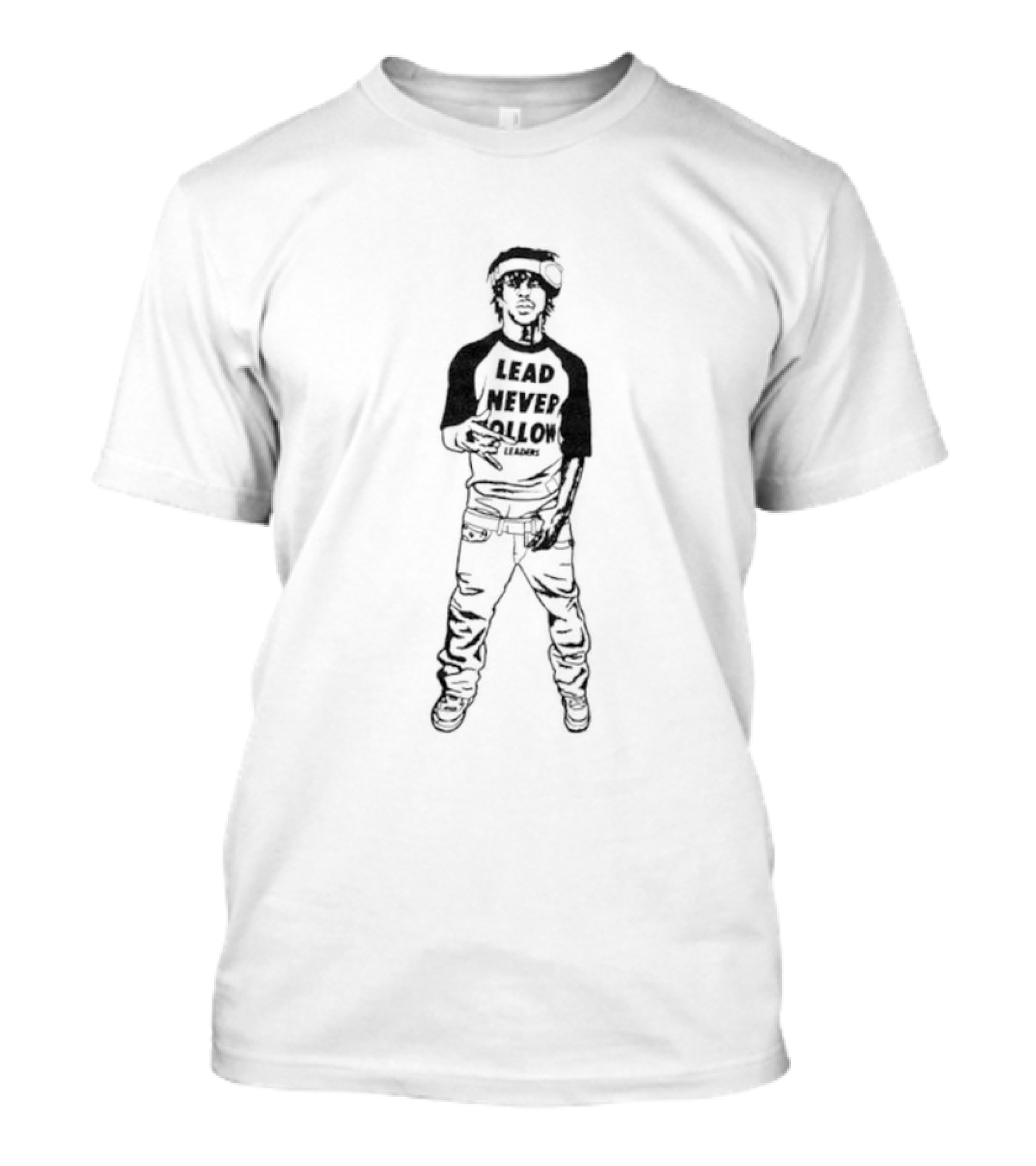 Lead Never Follow Leaders Hip Hop T-Shirt