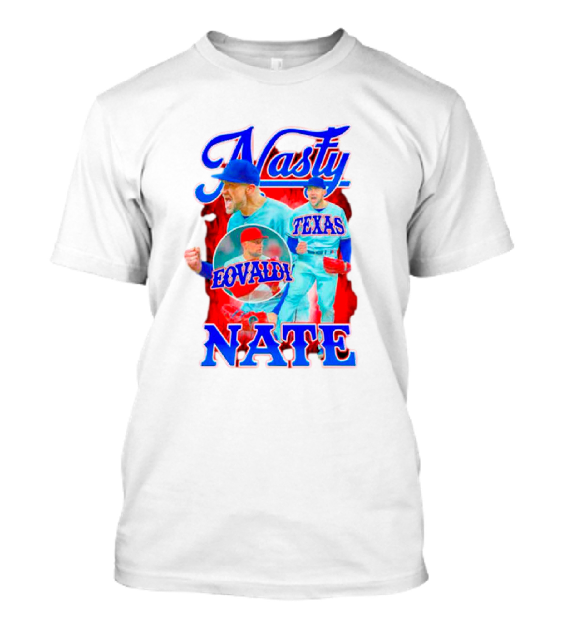 Nasty Nate Eovaldi Texas Rangers Nathan T-Shirt
