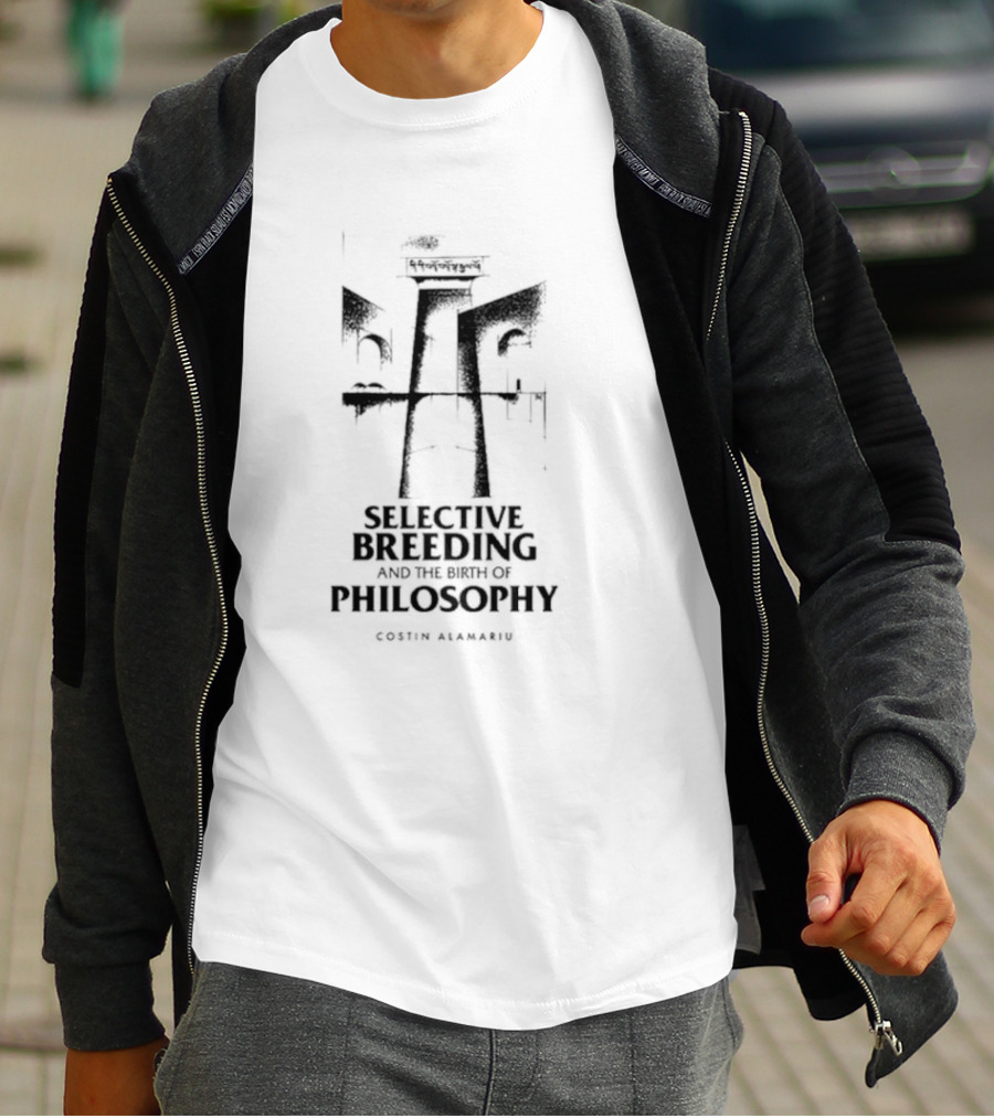 Selective Breeding And The Birth Of Philosophy Costin Alamariu Architectural Pillar Structure T-Shirt