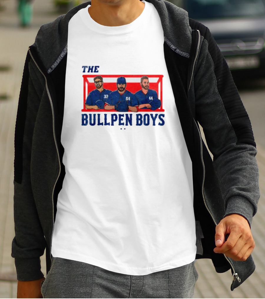 THE TEXAS RANGERS BULLPEN BOYS 33 54 44 T-Shirt