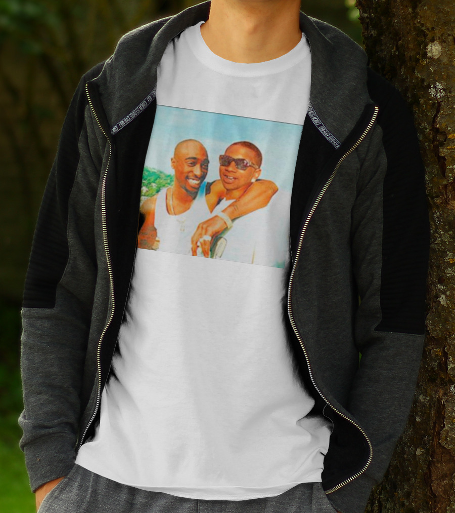 Tupac X Lil B Friendship Vibes T-Shirt