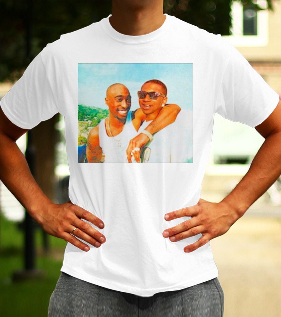 Tupac X Lil B Friendship Vibes T-Shirt