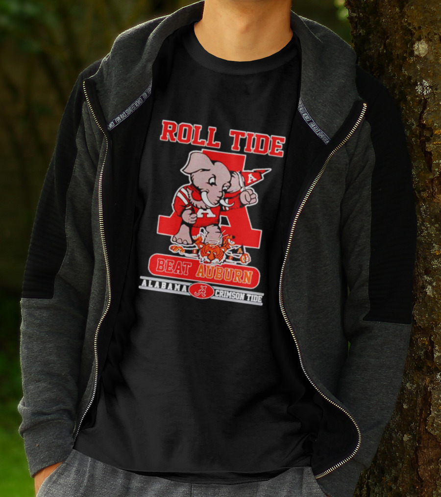 Roll Tide Alabama Crimson Tide Beat Auburn T-Shirt
