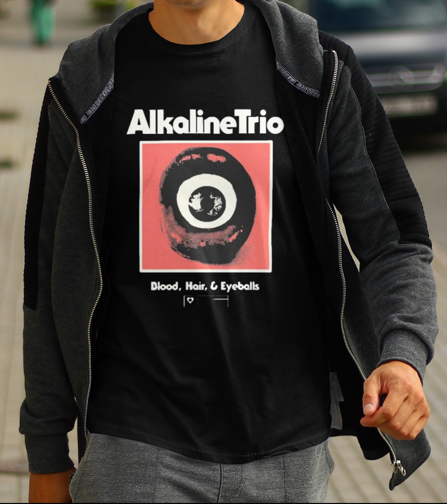 Alkaline Trio Blood Eye Lips Iconic T-Shirt