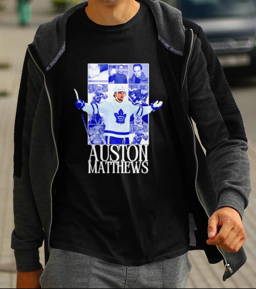 Auston Matthews Toronto Maple Leafs Eras Tour T-Shirt