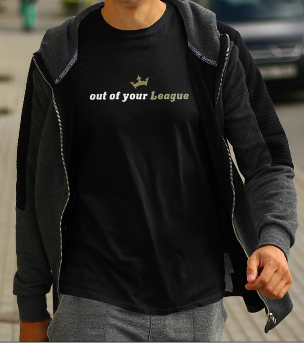 Draftkings Crown Symbol Out Of Your League T-Shirt