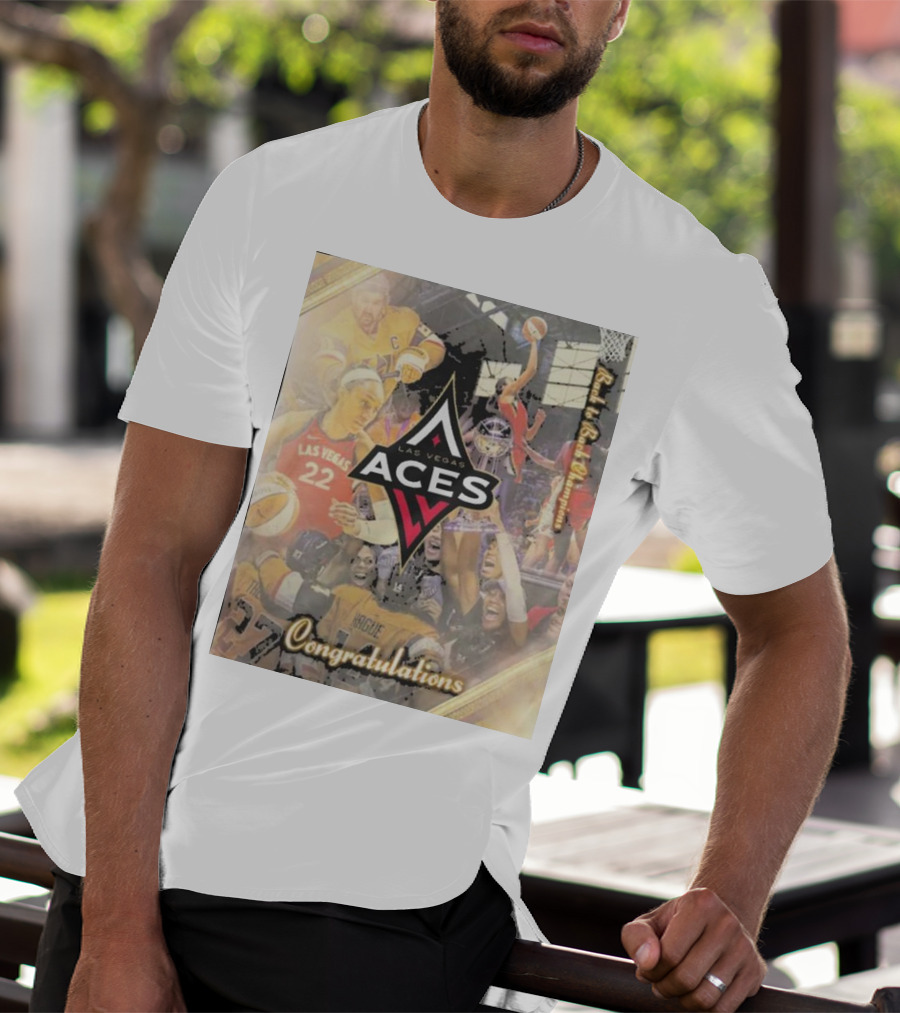 Las Vegas Aces Congratulations Raise The Stakes Basketball T-Shirt