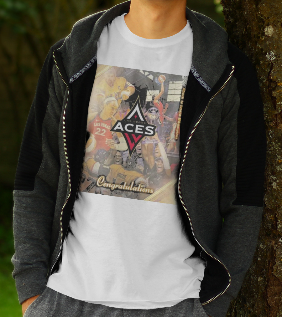 Las Vegas Aces Congratulations Raise The Stakes Basketball T-Shirt