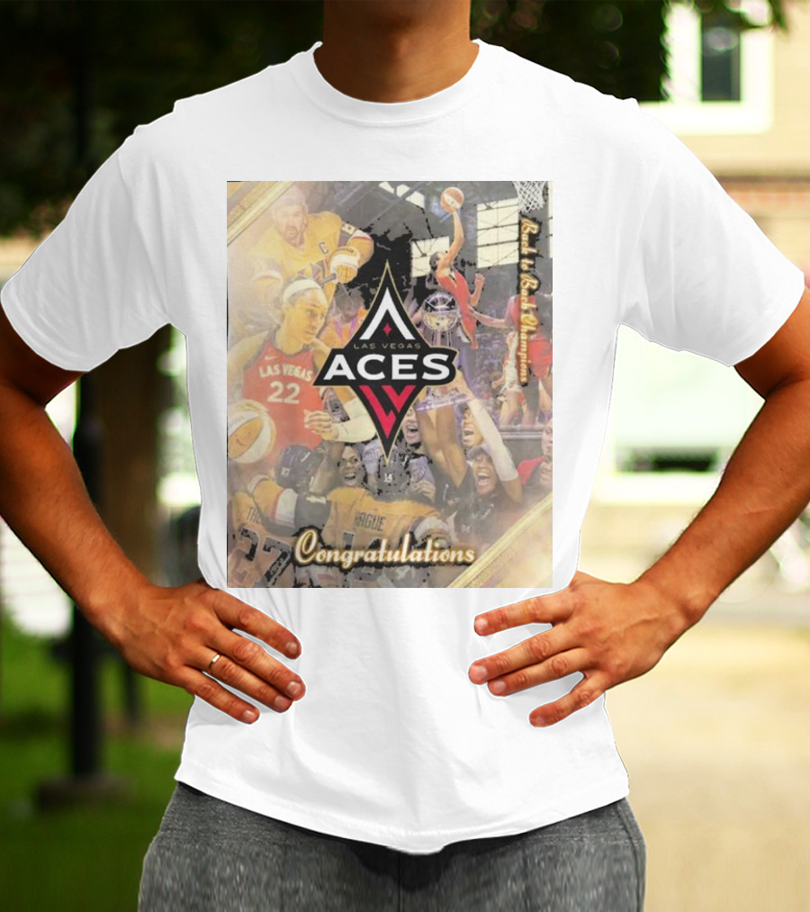Las Vegas Aces Congratulations Raise The Stakes Basketball T-Shirt