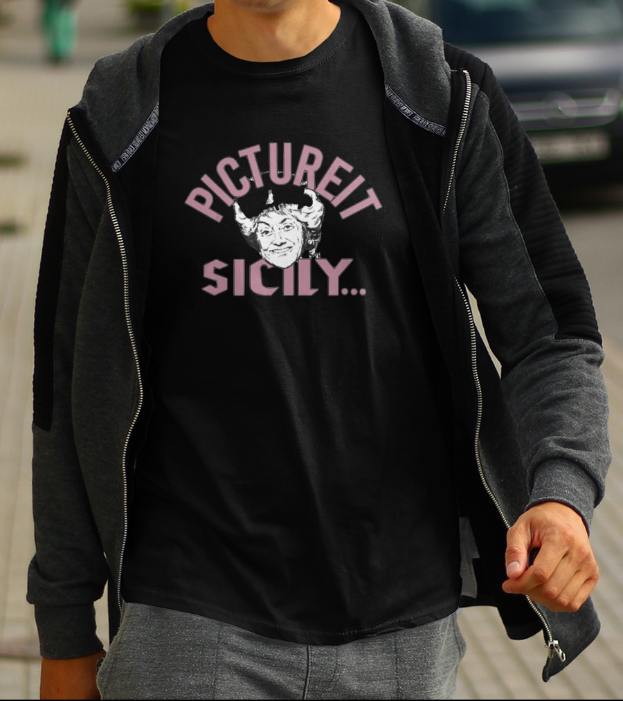 Picture It Sicily The Golden Girls Sophia Face T-Shirt