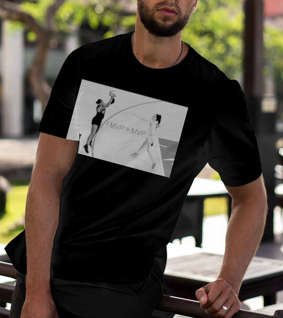 A’ja Wilson FMVP > MVP Basketball T-Shirt