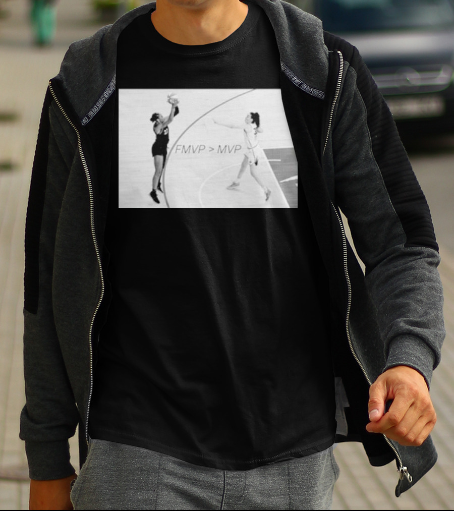 A’ja Wilson FMVP > MVP Basketball T-Shirt