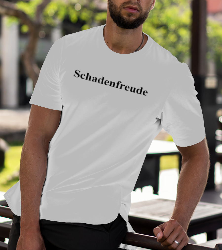 Crier Media Merch Schadenfreude T-Shirt