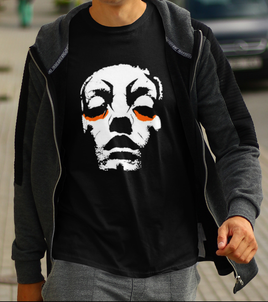 Danhausen Jane Doehausen Face Orange Accents T-Shirt