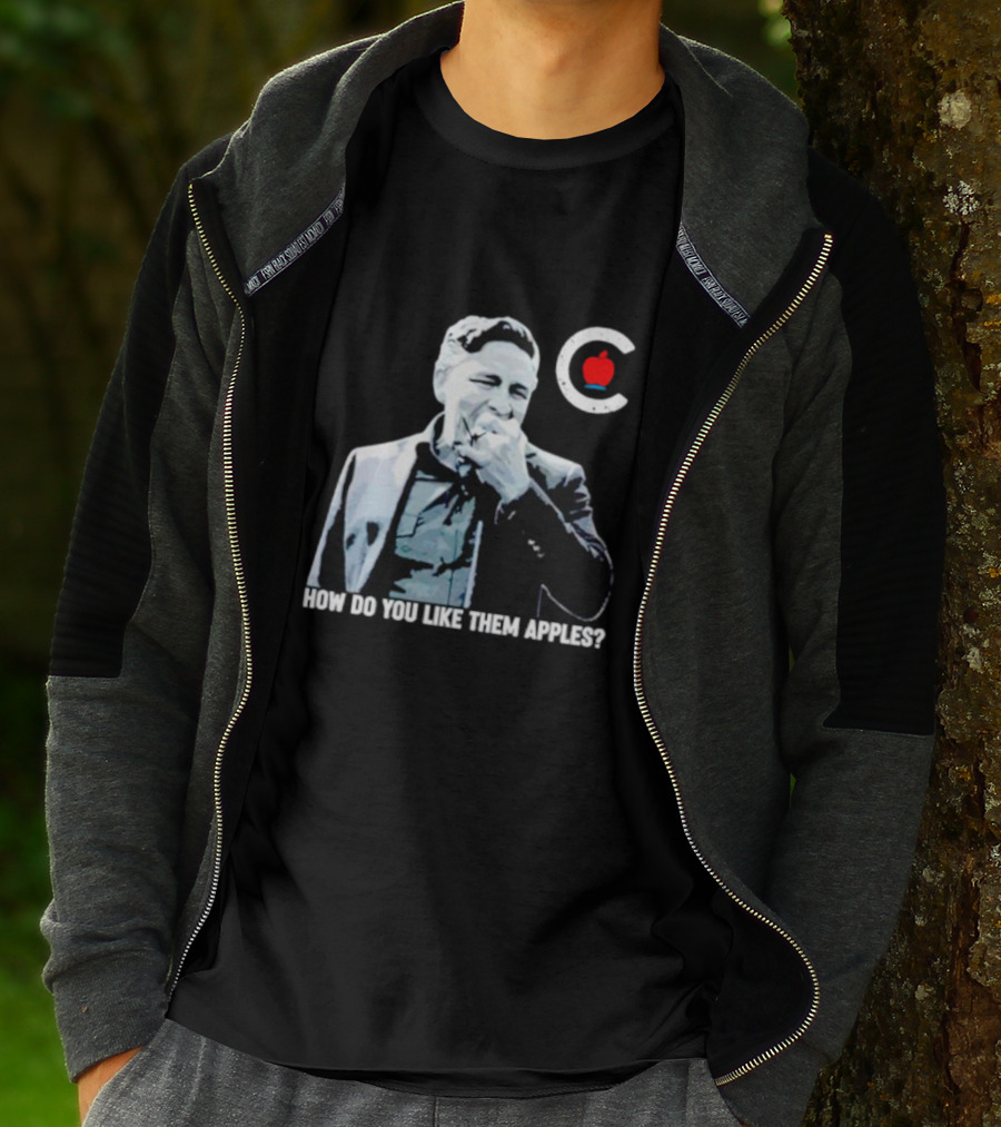 How Do You Like Them Apples Pierre Bring It Home Poilievre Eating Apple T-Shirt