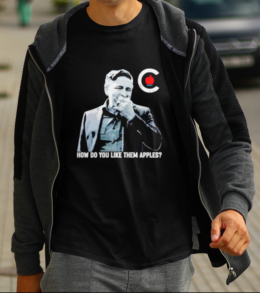 How Do You Like Them Apples Pierre Bring It Home Poilievre Eating Apple T-Shirt