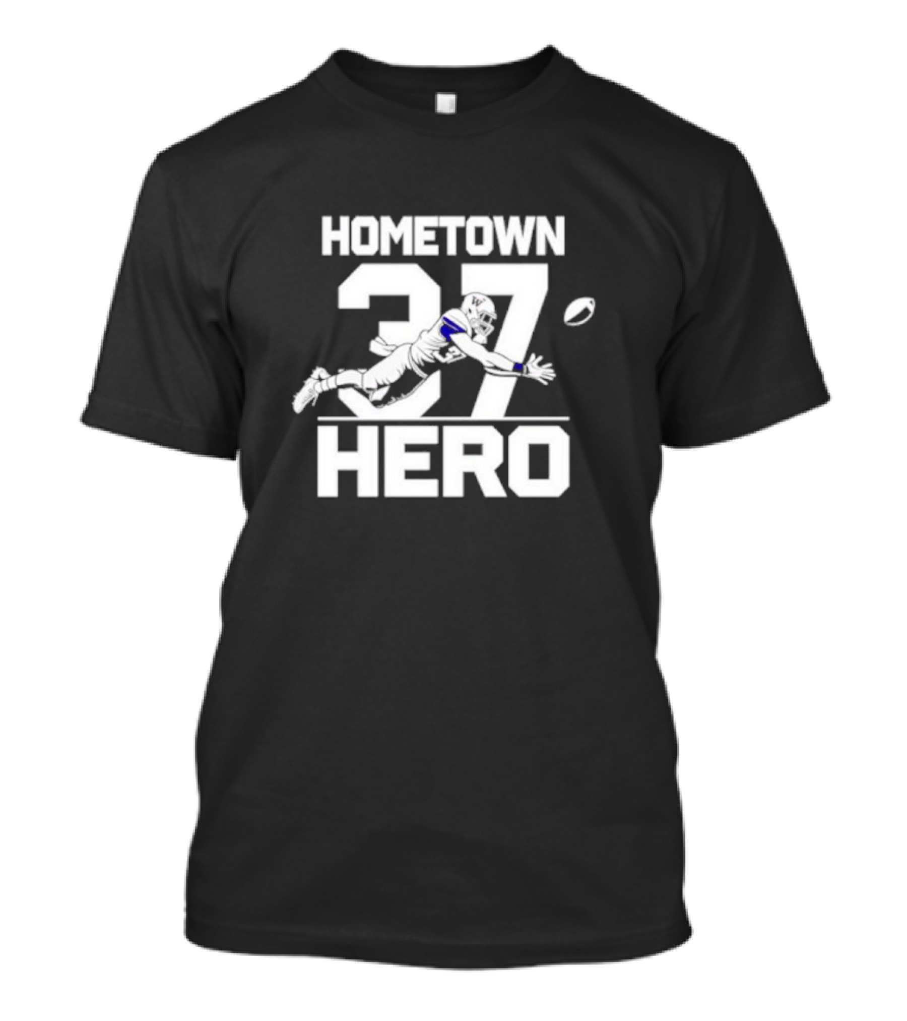 Jack Westover Hometown Hero 37 Running T-Shirt