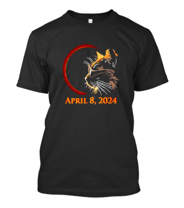 April 8 2024 Cat Eclipse T-Shirt