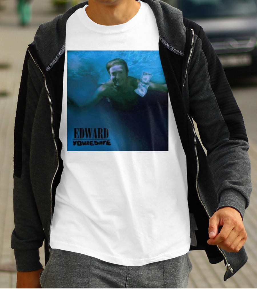 Edward Youresafe Underwater Dollar Chase T-Shirt