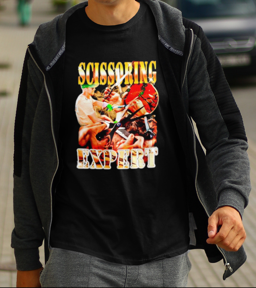 Scissoring Expert Hair Style Mastery T-Shirt