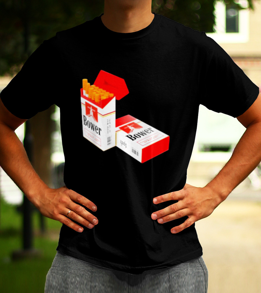 Heaven In Your Eyes Bower Cigarette Pack T-Shirt